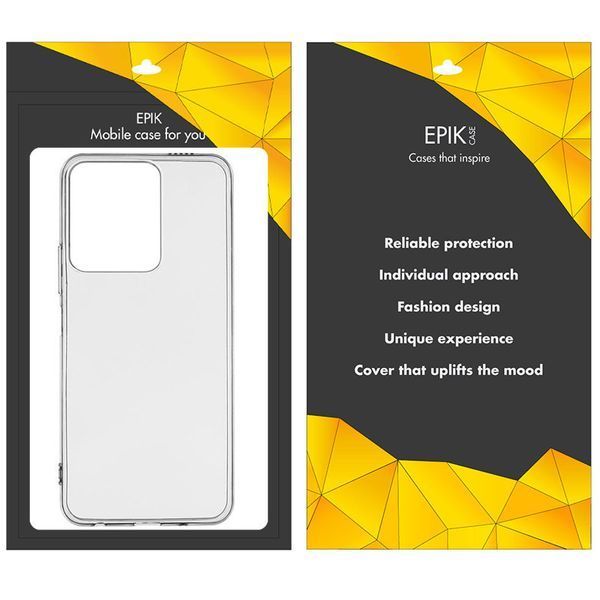 TPU чохол Epic Transparent 1,5mm для Xiaomi Poco X5 Pro 5G / Redmi Note 12 Pro 5G Безбарвний (прозорий) 265122 фото