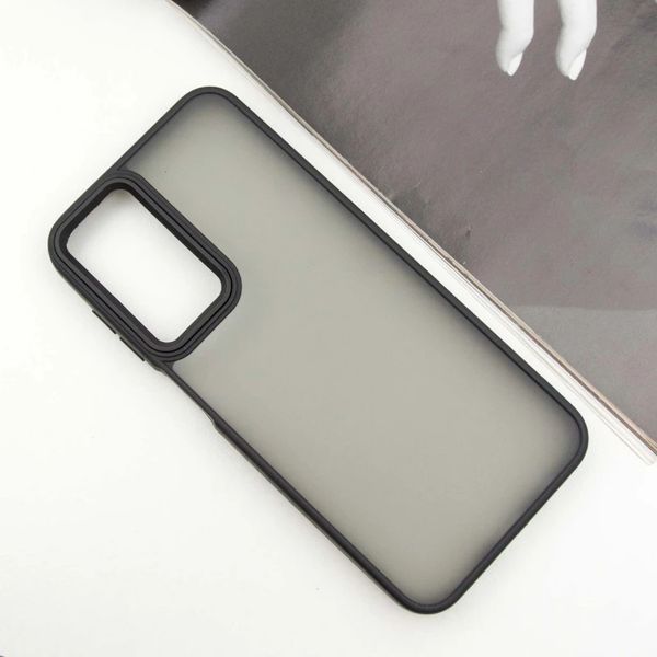 Чохол TPU+PC Lyon Frosted для Samsung Galaxy A24 4G Black 326137 фото