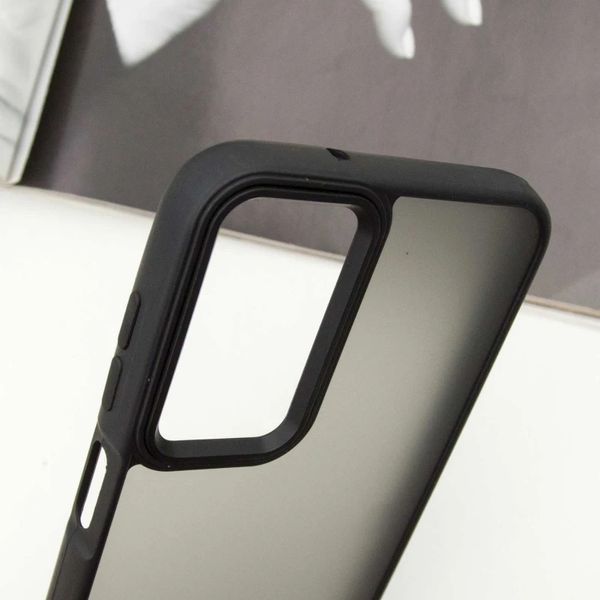 Чохол TPU+PC Lyon Frosted для Samsung Galaxy A24 4G Black 326137 фото