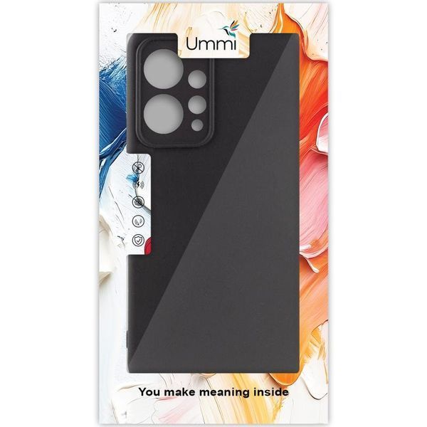 Чохол Silicone Cover Ummi Lakshmi Full Camera (AA) для Xiaomi Redmi Note 12 4G Чорний / Black 399663 фото