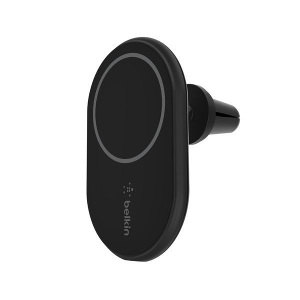 Автомобільний тримач Belkin MagSafe Car Magnetic Charging Vent Mount Black (WIC004BTBK) 235058 фото
