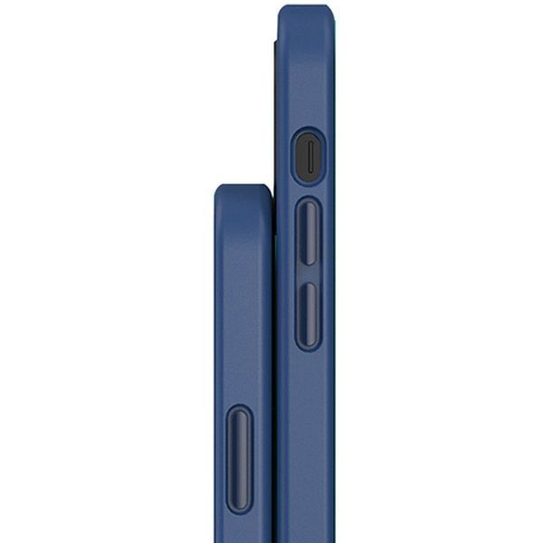 TPU+PC чохол Metal Buttons with MagSafe для Apple iPhone 13 (6.1") Синій 250408 фото