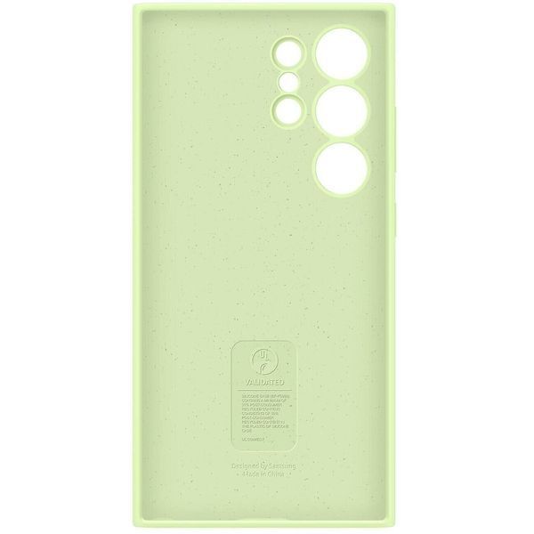 Чохол-накладка Samsung S24 Ultra Silicone Case EF-PS928TGEGWW LIGHT GREEN 287473 фото