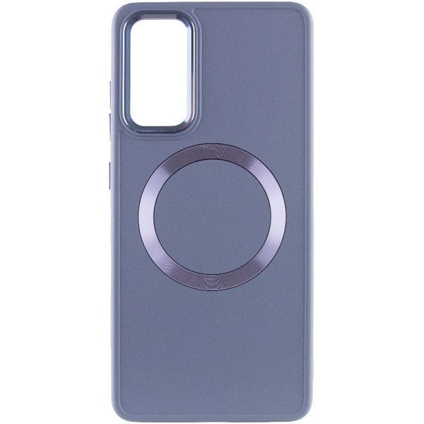 TPU чохол Bonbon Metal Style with MagSafe для Samsung Galaxy A25 5G Сірий / Lavender 316875 фото