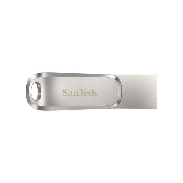 Накопичувач SanDisk 64GB USB 3.1 Type-A + Type-C Dual Drive Luxe Срібний (SDDDC4-064G-G46) 375391 фото