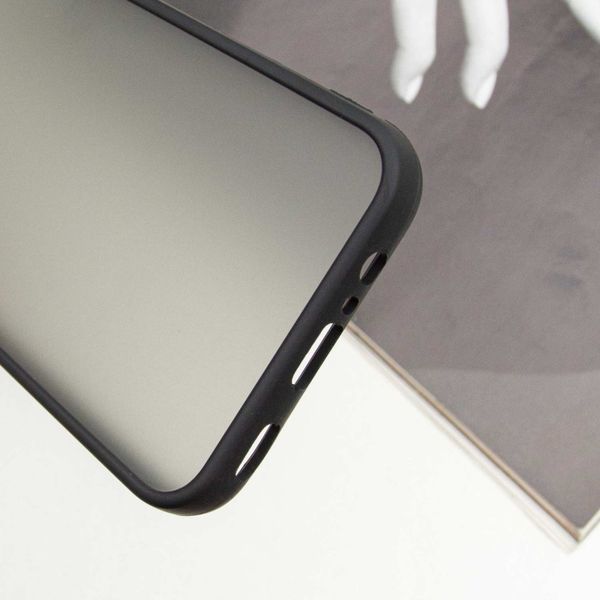 Чохол TPU+PC Lyon Frosted для Samsung Galaxy A24 4G Black 326137 фото