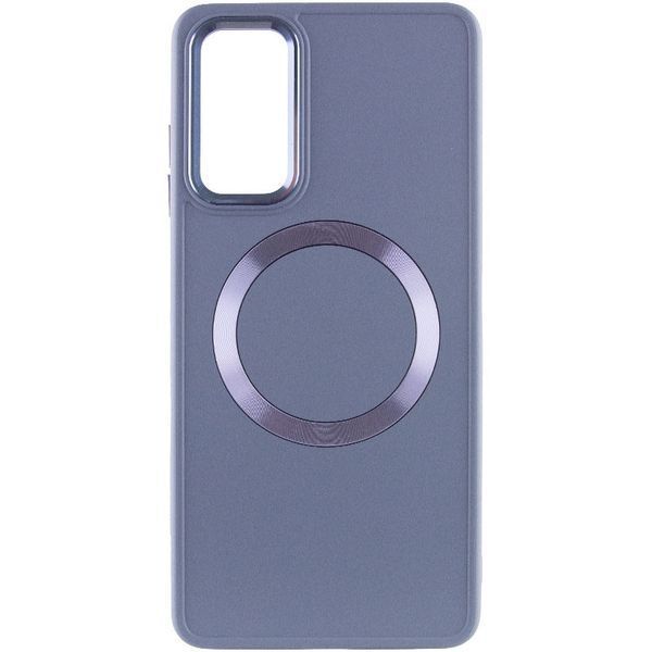 TPU чохол Bonbon Metal Style with MagSafe для Samsung Galaxy A25 5G Сірий / Lavender 316875 фото