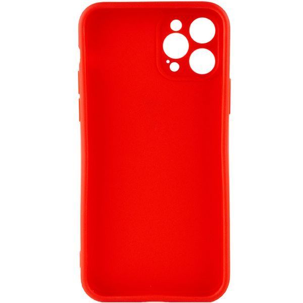 Силіконовий чохол Candy Full Camera для Apple iPhone 12 Pro (6.1") Червоний / Red 205950 фото