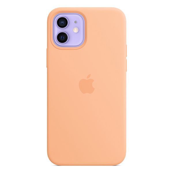 Чохол-накладка Apple iPhone 12/12 Pro Apple Silicone Case MagSafe Cantaloupe 195806 фото