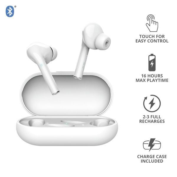 Навушники Trust Nika Touch True Wireless Mic White 361961 фото