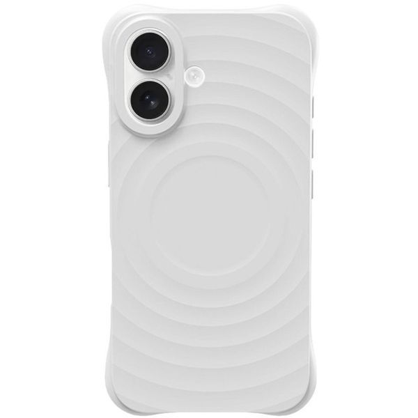 Чохол TPU Orbit with MagSafe для Apple iPhone 16 (6.1") White 381758 фото