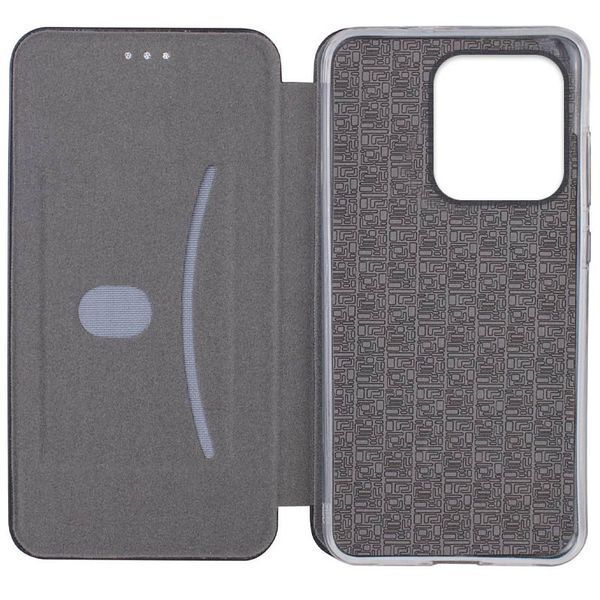 Шкіряний чохол-книжка Classy для Motorola Moto G15 4G Темно-синій 377809 фото
