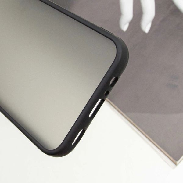 Чохол TPU+PC Lyon Frosted для Samsung Galaxy A24 4G Black 326137 фото
