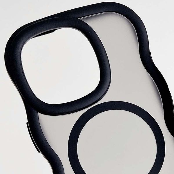 Чохол TPU+PC Undine with MagSafe для Apple iPhone 15 (6.1") Black 355327 фото