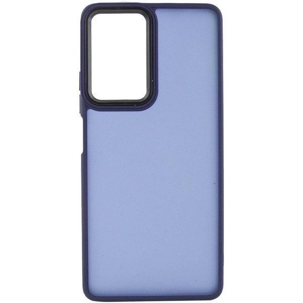 Чохол TPU+PC Lyon Frosted для Xiaomi Redmi 15 (EU) Navy Blue 401836 фото
