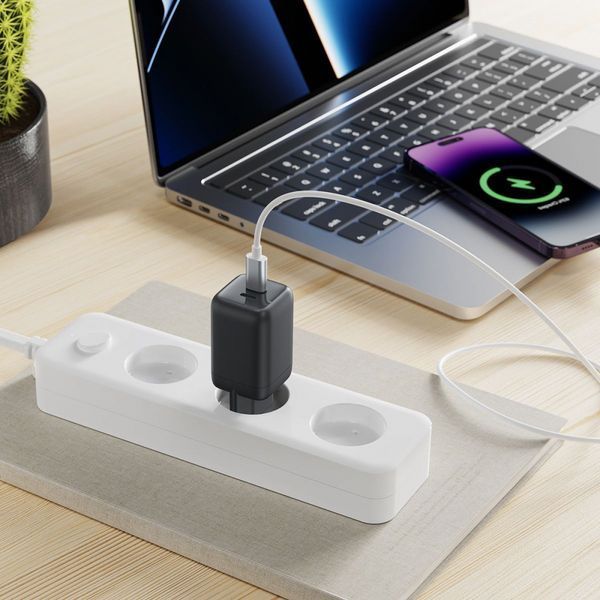 Зарядний Пристрій Proove Silicone Power 40W (Type-C + Type-C) (WCSP4020002) White 287135 фото