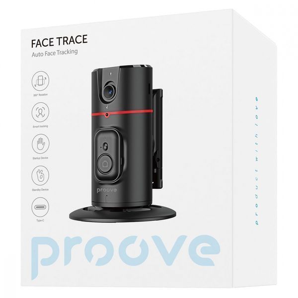 Монопод Proove Face Trace Auto Face Tracking (195 mm) (MPFC00010001) (black) 312764 фото
