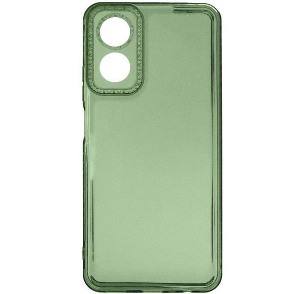 Чохол TPU Starfall Clear для Oppo A17 Зелений 272761 фото