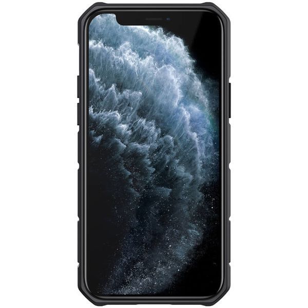 TPU+PC чохол Nillkin CamShield Armor (шторка на камеру) для Apple iPhone 12 Pro Max (6.7") Чорний 207837 фото