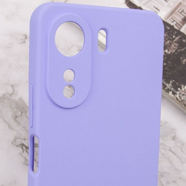 Чохол Silicone Cover Lakshmi Full Camera (AA) для Oppo A60 4G Бузковий / Dasheen 346902 фото