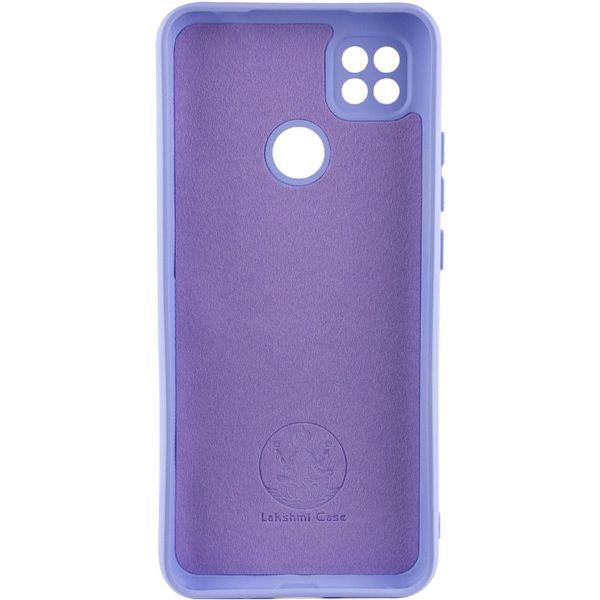 Чохол Silicone Cover Lakshmi Full Camera (AAA) для Xiaomi Redmi 10A Бузковий / Dasheen 377668 фото