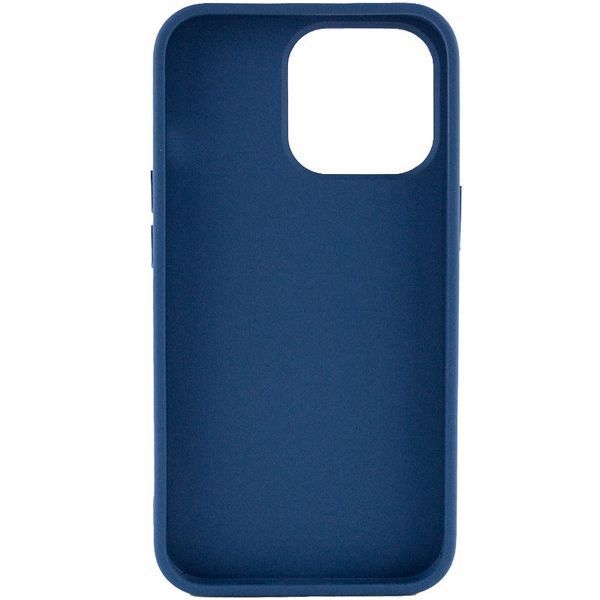 TPU чохол Bonbon Metal Style для Apple iPhone 14 Pro (6.1") Синій / Cosmos blue 257183 фото