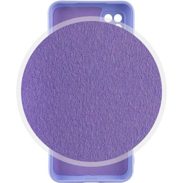 Чохол Silicone Cover Lakshmi Full Camera (AAA) для Xiaomi Redmi 10A Бузковий / Dasheen 377668 фото