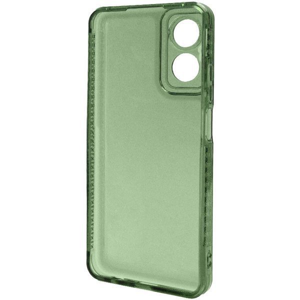 Чохол TPU Starfall Clear для Oppo A17 Зелений 272761 фото