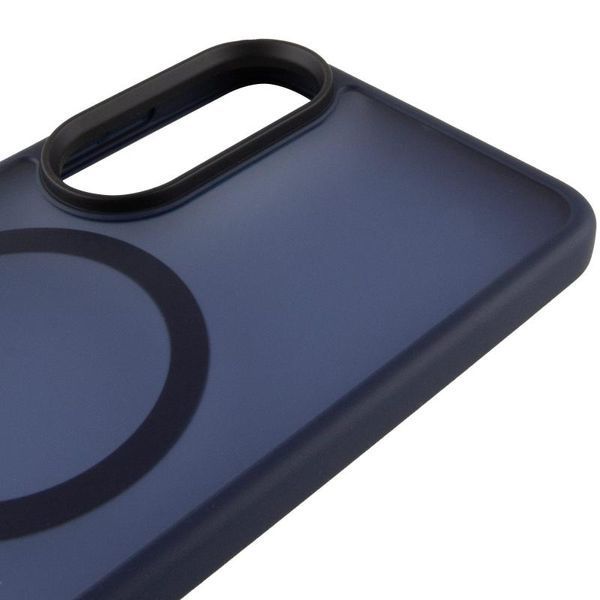 Чохол Ummi Colorful with MagSafe для Samsung Galaxy S25 Edge Синій / Navy Blue 401965 фото