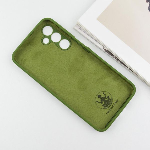 Чохол Silicone Cover Lakshmi Full Camera (AA) для Samsung Galaxy A16 4G/5G Зелений / Dark green 321404 фото