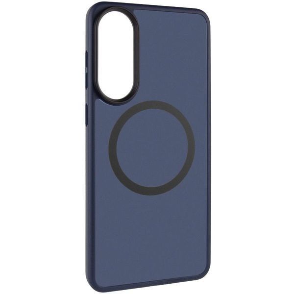 Чохол Ummi Colorful with MagSafe для Samsung Galaxy S25 Edge Синій / Navy Blue 401965 фото