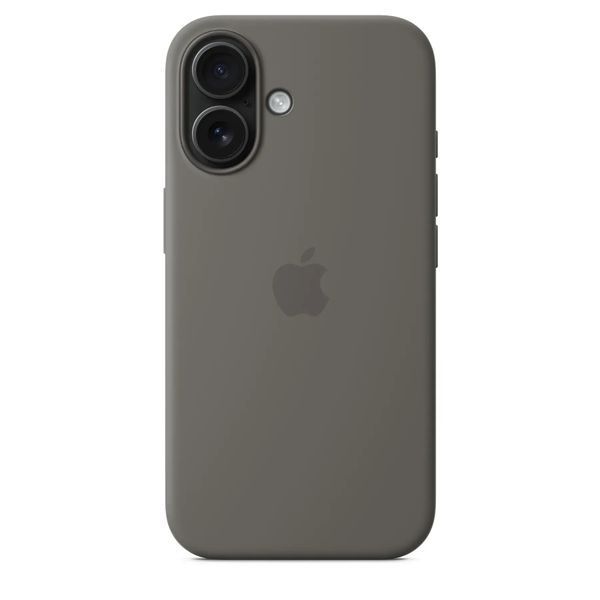 Чохол-накладка Apple iPhone 16 Silicone Case with MagSafe - Stone Gray (MYY33) 323673 фото