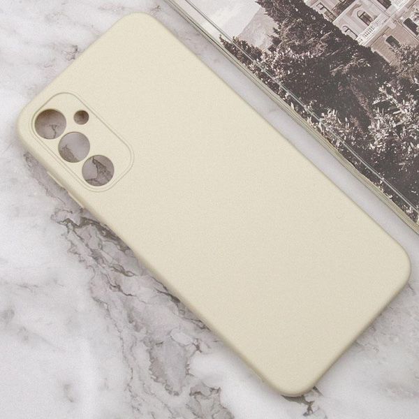 Чохол TPU GETMAN Liquid Silk Full Camera для Samsung Galaxy A14 4G/5G Пісочний / Sand 397552 фото
