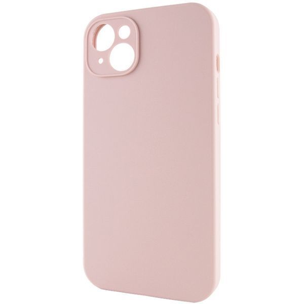 Чохол Silicone Case Full Camera Protective (AA) NO LOGO для Apple iPhone 13 (6.1") Рожевий / Pink Sand 288680 фото