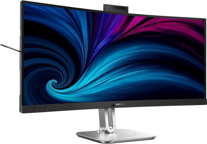 Монiтор PHILIPS 34" 34B2U6603CH/00 21:9 VA Curved WQHD 120Hz WebCam Thunderbolt 4 360611 фото
