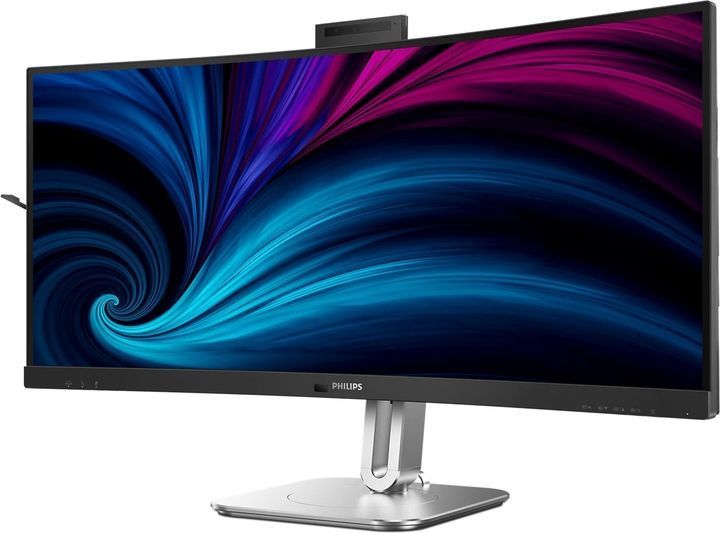 Монiтор PHILIPS 34" 34B2U6603CH/00 21:9 VA Curved WQHD 120Hz WebCam Thunderbolt 4 360611 фото