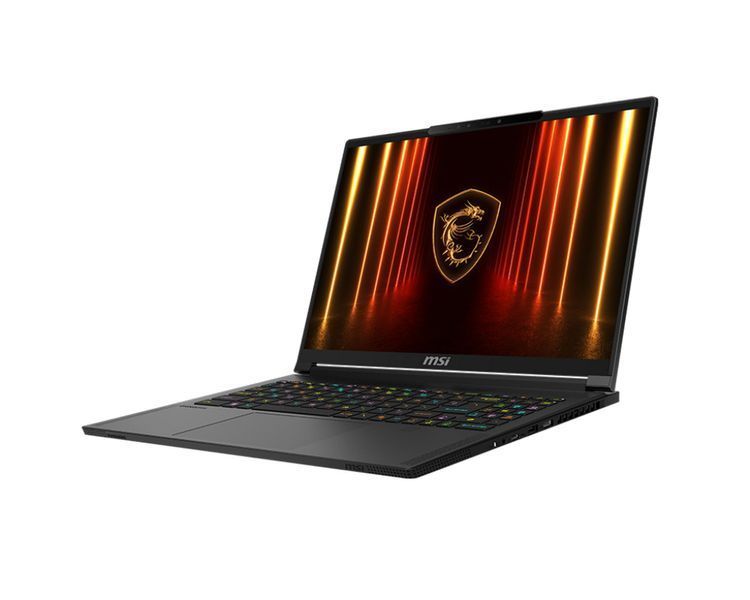 Ноутбук MSI Stealth A16 AI+ A3XWJG-084XUA 16" QHD+ 240Hz OLED, Ryzen AI 9 HX 370_12C_24T, 32GB, F1TB, NVD5090-24, DOS, чорний 366360 фото