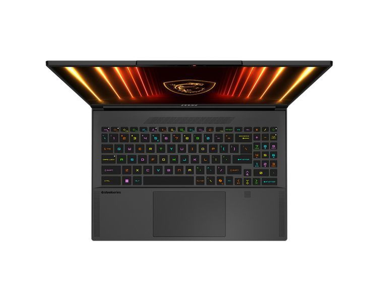 Ноутбук MSI Stealth A16 AI+ A3XWJG-084XUA 16" QHD+ 240Hz OLED, Ryzen AI 9 HX 370_12C_24T, 32GB, F1TB, NVD5090-24, DOS, чорний 366360 фото