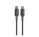 Кабель Proove Flex Metal Type-C to Type-C 60w (1m) (CCFM60002201) Black 283059 фото 1