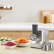 М'ясорубка Tefal HV10 8in1, 2200Вт, 5.5кг/хв, 3 решітки, насадка для ковбас, кеббе, 3 терки, метал (NE858D38) 370723 фото 5