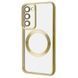 Чохол WAVE Metal Color Case with Magnetic Ring Samsung Galaxy S23 gold 332414 фото 1