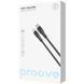 Кабель Proove Soft Silicone Type-C to Lightning 27W (2m) (CCSO27002121) black 389310 фото 2