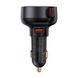 АЗП Baseus Enjoyment Pro U + Retractable Cable Type-C 60W (C00057800111-00) Black 327285 фото 3
