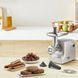 М'ясорубка Tefal HV10 8in1, 2200Вт, 5.5кг/хв, 3 решітки, насадка для ковбас, кеббе, 3 терки, метал (NE858D38) 370723 фото 6