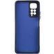 Чохол TPU GETMAN Liquid Silk Full Camera для Xiaomi Redmi Note 11 (Global) / Note 11S Синій / Midnight Blue 345421 фото 2