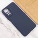 Чохол TPU GETMAN Liquid Silk Full Camera для Xiaomi Redmi Note 11 (Global) / Note 11S Синій / Midnight Blue 345421 фото 4