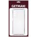 TPU чохол GETMAN Ease logo посилені кути Full Camera для Samsung Galaxy M52 Безбарвний (прозорий) 294560 фото 2
