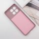 Чохол TPU GETMAN Liquid Silk Full Camera для Xiaomi Poco X6 Pro Рожевий / Pink Sand 397131 фото 3