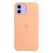 Чохол-накладка Apple iPhone 12/12 Pro Apple Silicone Case MagSafe Cantaloupe 195806 фото 2