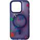 Чехол TPU+PC Flush with MagSafe для Apple iPhone 14 Pro (6.1") Dark purple 312590 фото 1